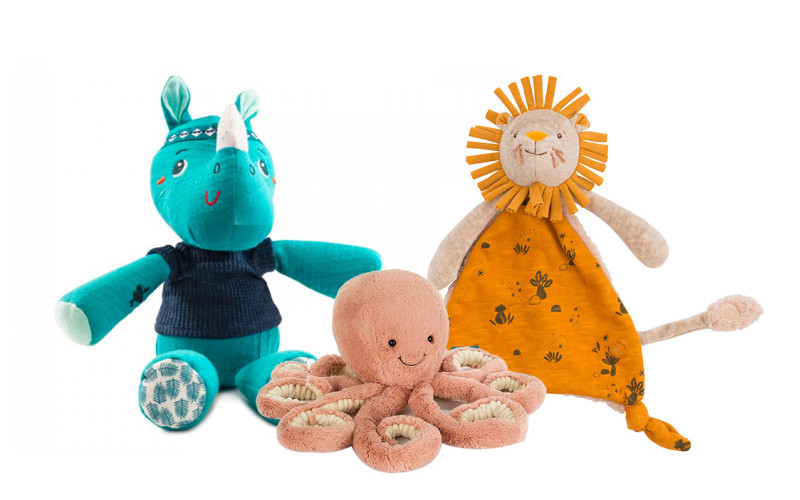 Doudous, peluches, peluches musicales