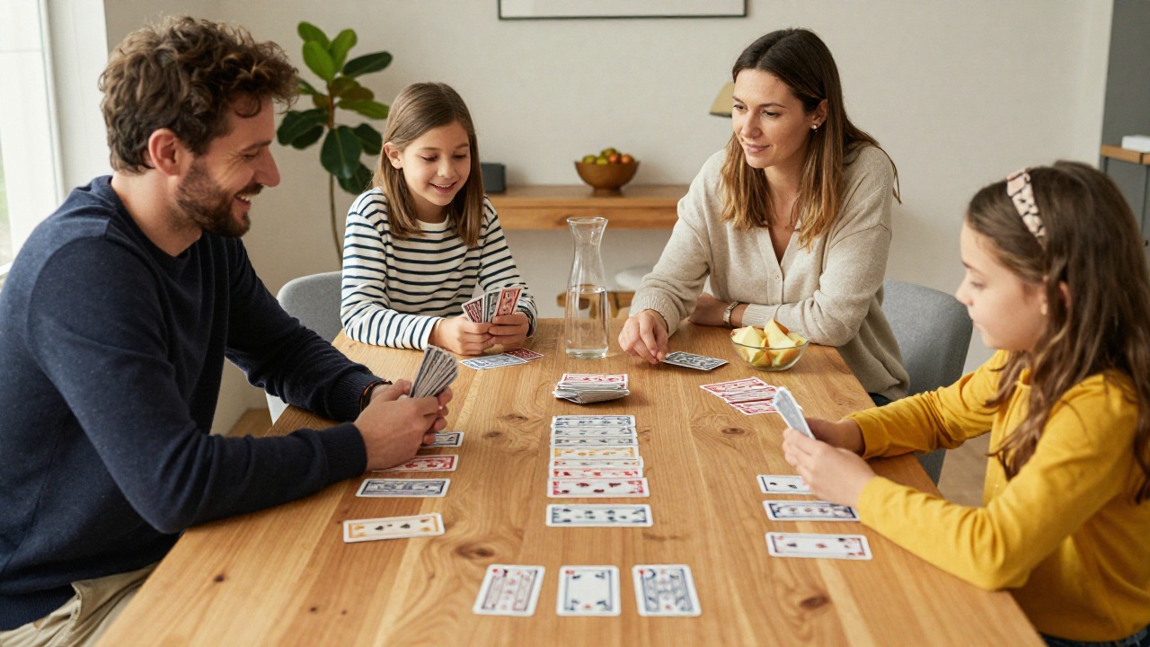 Illustration de la règle du jeu du rami expliquée clairement